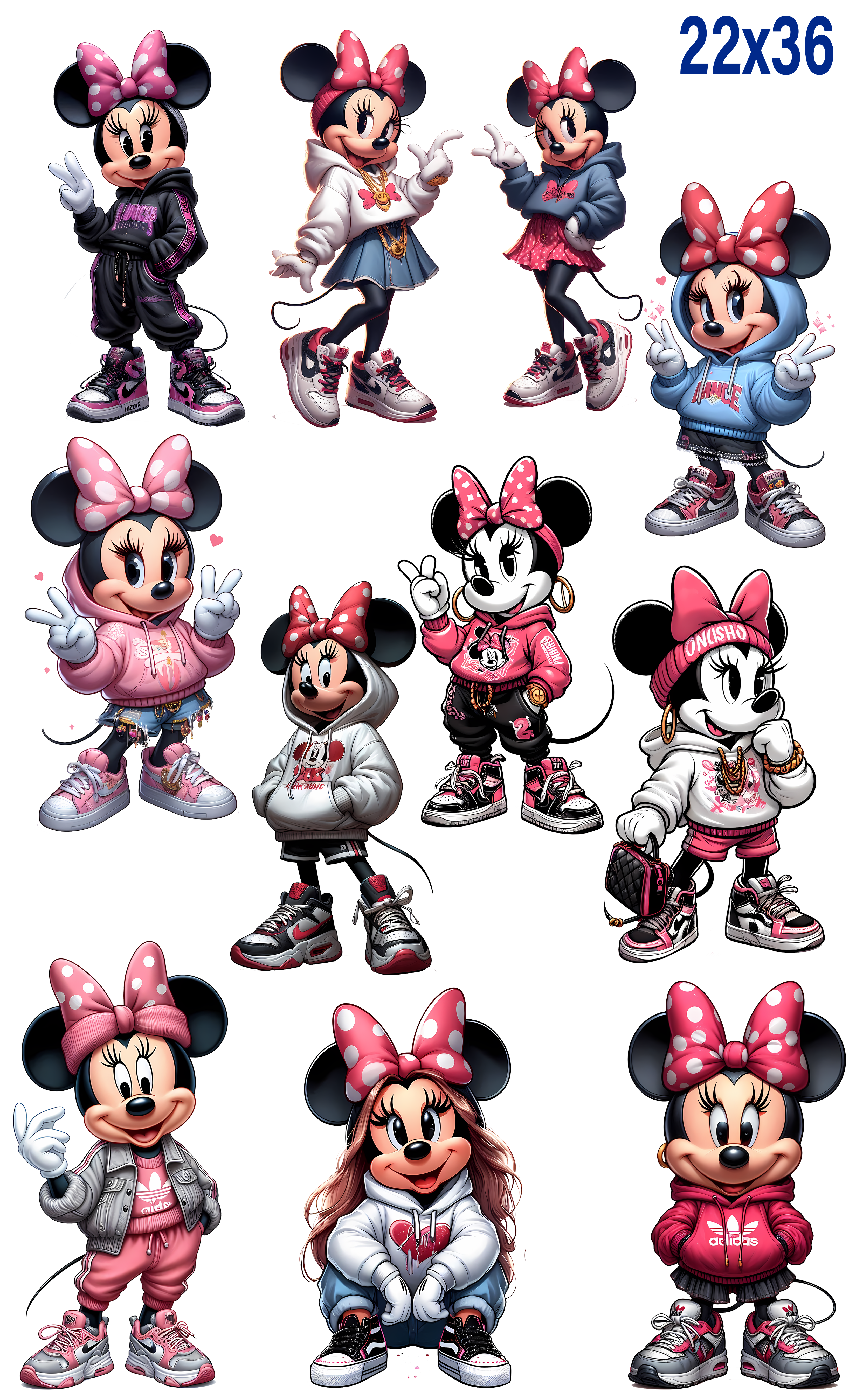 DTFde minnie mouse